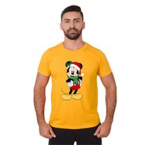 Camisa Mickey Disney Natal Animado Masculina Casual - Methodic