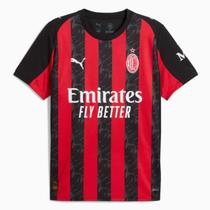 Camisa Milan Home 25/26 s/n Torcedor Puma Masculina Camisa Milan Home 25/26 s/n Torcedor Puma Masculina