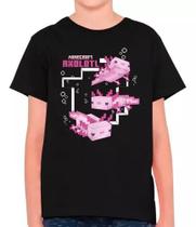 Camisa Minecraft Jogo Filme Gamer Infantil E Masculina M41 100% Algodão