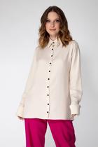 Camisa ML Basic Bossa Nova - Off White