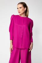 Camisa ML Bossa Nova - Magenta Camisa ML Bossa Nova - Magenta