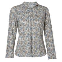 Camisa Ml Feminina Estampada Liberety -Dudalina - Social