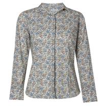 Camisa ml feminina estampada liberty cor 94 53.02.0304 estampa floral 40