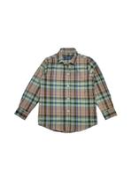 Camisa ml flanelada xadrez bebê dudes