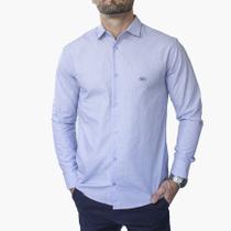 Camisa ML Listrada Azul