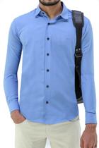 Camisa Ml Slim Ogochi 001490052 Masculino