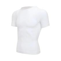 Camisa Modeladora De Compressão Masculina Sem Costura Para Treino De Cintura, Redutora De Barriga E Camisa Modeladora De Compressão Masculina Sem Costura Para Treino De Cintura, Redutora De Barriga E
