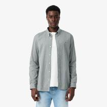 Camisa Modelagem reta em Algodão Xadrez