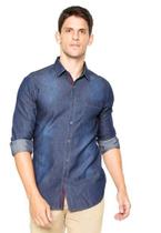 Camisa Mooncity Masculino Marinho 570156