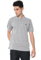 Camisa Mooncity Masculino Polo Cinza 120189