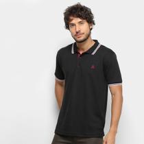 Camisa Mooncity Masculino Polo Preto 120189