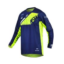 Camisa Motocross ASW Image Karma Azul Off Road Trilha