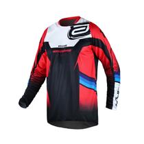 Camisa Motocross ASW Image Sync Vermelho Off Road Trilha