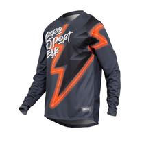 Camisa Motocross Cross ASW Image Divide 23 Cinza