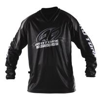 Camisa Motocross Infantil Esportiva Off Road Insane In Black Criança Confortável Pro Tork