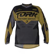 Camisa motocross pro tork factory edition 3