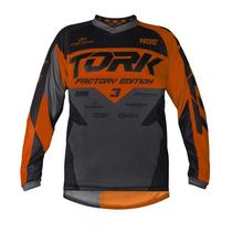 Camisa motocross pro tork factory edition 3