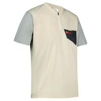 Camisa MTB Leatt Trail 3.0 Masculina - Cinza / Areia
