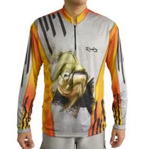 Camisa MTK Atack Z Cinza - Tambaqui Masculina Camisa MTK Atack Z Cinza - Tambaqui Masculina