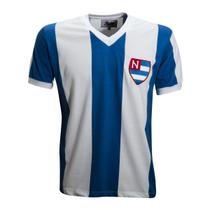 Camisa Nacional SP 1988 Liga Retrô Azul e Branca P
