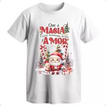 Camisa Natalina Personalizada - Amor e União em Família