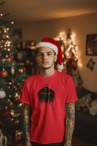 Camisa Natalina Unissex Moda Camiseta Algodão Globo Natal