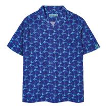 Camisa Nautical Anchor 100% Viscose Estampada Anemoss