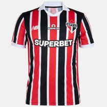 Camisa New Balance Away Torcedor São Paulo Masculina Vermelho -