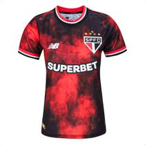 Camisa New Balance São Paulo 24/25 Torcedor Comemorativa Feminina