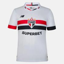 Camisa New Balance São Paulo SPFC Home 2024 Jogador Camisa New Balance São Paulo SPFC Home 2024 Jogador