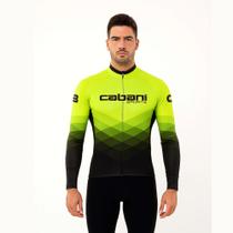 Camisa Nitro Cabani Sports Verde Manga Longa Masculina
