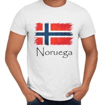 Camisa Noruega Bandeira País Europa