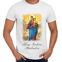 Camisa Nossa Senhora Auxiliadora Religiosa Igreja - Web Print Estamparia