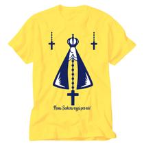 Camisa Nossa Senhora na Aparecida amarela grupo de oração