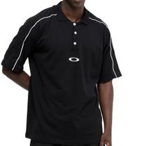 Camisa Oakley Polo Line WT26 Masculina Blackout