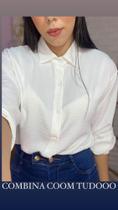 Camisa off-white
