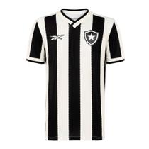 Camisa Oficial Botafogo I 24/25 Masculina Off White Preto