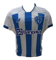 Camisa Oficial Paysandu De Jogo Uniforme 1 2023 - Lobo