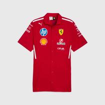 Camisa Oficial Scuderia Ferrari F1 2025 PUMA Camisa Oficial Scuderia Ferrari F1 2025 PUMA