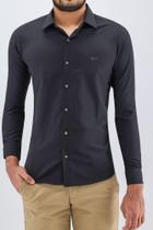 Camisa Ogochi Essencial Slim Preta Camisa Ogochi Essencial Slim Preta