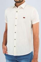 Camisa Ogochi Mc Casual Slim Rustic Flame 0041