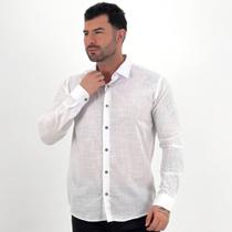 Camisa Ogochi Slim Manga Longa Masculina