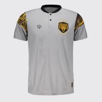 Camisa Onça Amazonas Jogo Comissão 2025 Cinza