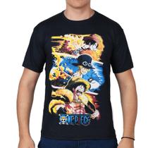 Camisa One Piece Estampada Camiseta Premium Unissex