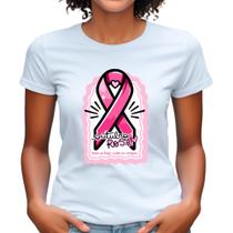 Camisa Outubro Rosa Laço Babylook Plus Se Cuide Toque Câncer Campanha Prevenção mulher plus size Camisa Outubro Rosa Laço Babylook Plus Se Cuide Toque Câncer Campanha Prevenção mulher plus size