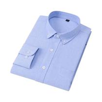 Camisa Oxford De Algodão Masculina De Manga Longa, Confortável E Macia, Ajuste Regular, Casual, Camisa Oxford De Algodão Masculina De Manga Longa, Confortável E Macia, Ajuste Regular, Casual,