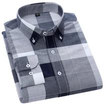 Camisa Oxford de Manga Comprida 100% Algodão - Cromoncent