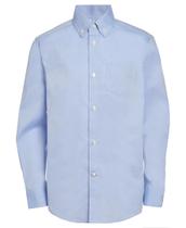 Camisa Oxford Tommy Hilfiger para Menino - Manga Comprida, Tamanho 12 Husky, Azul