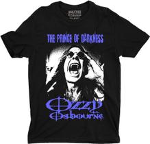 Camisa Ozzy Osbourne 100% Algodão com Estampa Silk Screen Camisa Ozzy Osbourne 100% Algodão com Estampa Silk Screen