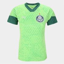 Camisa Palmeiras 24/25 s/n Treino e Viagem Puma Feminina